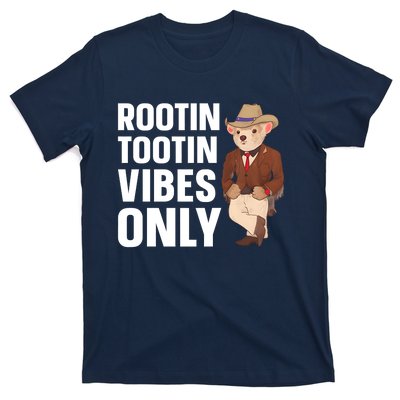 Funny Possum Cowboy Rootin Tootin Vibes Only T-Shirt