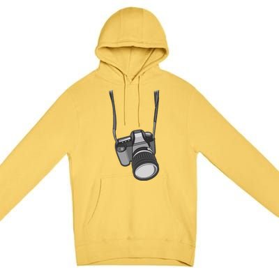 Funny Photographer Costume Camera Halloween Gift Ideas Premium Pullover Hoodie