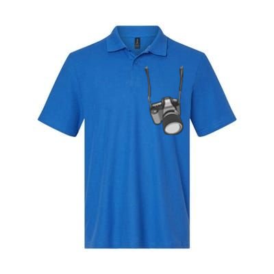 Funny Photographer Costume Camera Halloween Gift Ideas Softstyle Adult Sport Polo