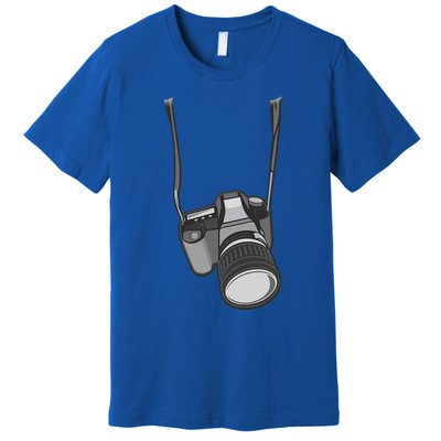 Funny Photographer Costume Camera Halloween Gift Ideas Premium T-Shirt