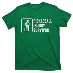 Funny Pickleball Coach With Saying Pickleball Injury Survivor Gift T-Shirt