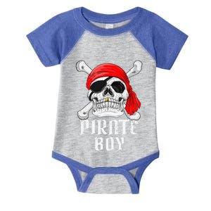 Funny Pirate Costume Theme Party Halloween Infant Baby Jersey Bodysuit