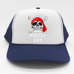 Funny Pirate Costume Theme Party Halloween Trucker Hat