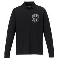 Focus Photographer Camera Gift Performance Long Sleeve Polo