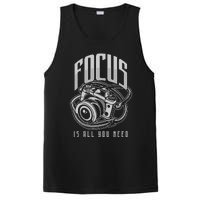 Focus Photographer Camera Gift PosiCharge Competitor Tank