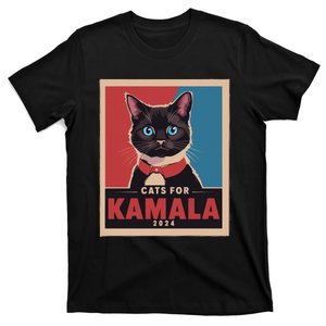 Funny Political Cats For Kamala Gift T-Shirt