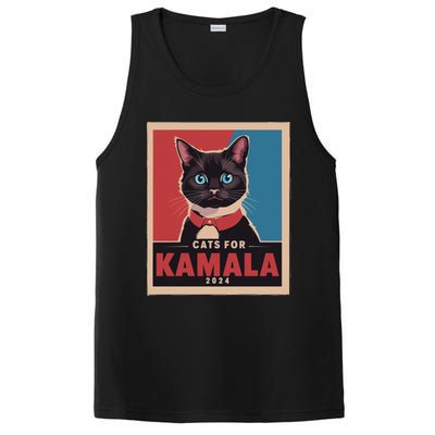 Funny Political Cats For Kamala Gift PosiCharge Competitor Tank