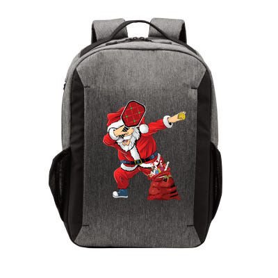 Funny Pickleball Christmas Santa Playing Pickleball Vector Backpack