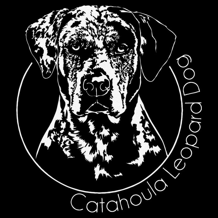 Funny Proud Catahoula Leopard Dog Portrait Gift Present Tall T-Shirt