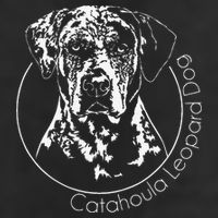 Funny Proud Catahoula Leopard Dog Portrait Gift Present 11oz C Handle Ceramic Mug
