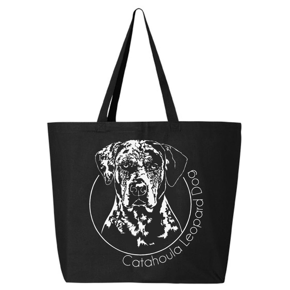 Funny Proud Catahoula Leopard Dog Portrait Gift Present 25L Jumbo Tote