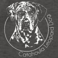 Funny Proud Catahoula Leopard Dog Portrait Gift Present Vector Backpack