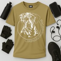 Funny Proud Catahoula Leopard Dog Portrait Gift Present Cooling Performance Crew T-Shirt