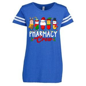 Funny Pharmacy Crew Christmas Nurse Xmas Holiday Great Gift Enza Ladies Jersey Football T-Shirt