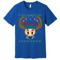 Funny Pharmacy Crew Christmas Pharmacist Reindeer Xmas Gift Premium T-Shirt