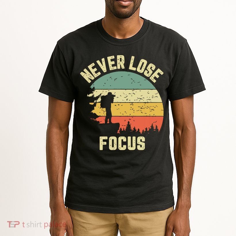 Funny Photographer Camera Never Lose Focus Photography Tall T-Shirt