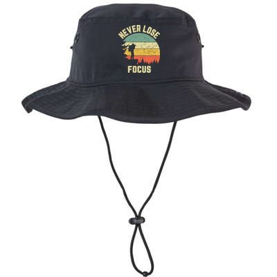 Funny Photographer Camera Never Lose Focus Photography Bucket Hat