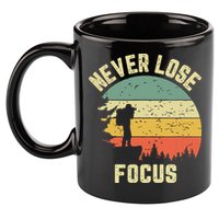 Funny Photographer Camera Never Lose Focus Photography 11oz C Handle Ceramic Mug