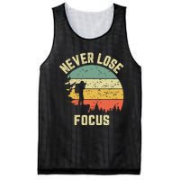 Funny Photographer Camera Never Lose Focus Photography Mesh Reversible Basketball Jersey Tank