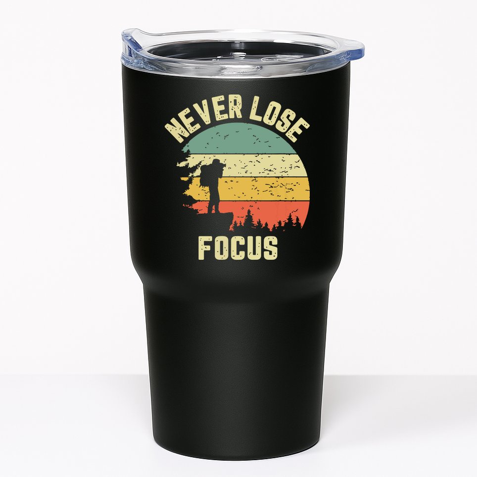 Funny Photographer Camera Never Lose Focus Photography Tumbler