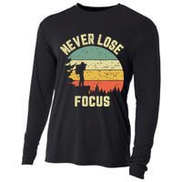 Funny Photographer Camera Never Lose Focus Photography Cooling Performance Long Sleeve Crew