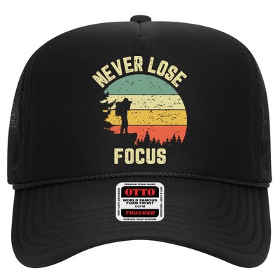 Funny Photographer Camera Never Lose Focus Photography Trucker Hat