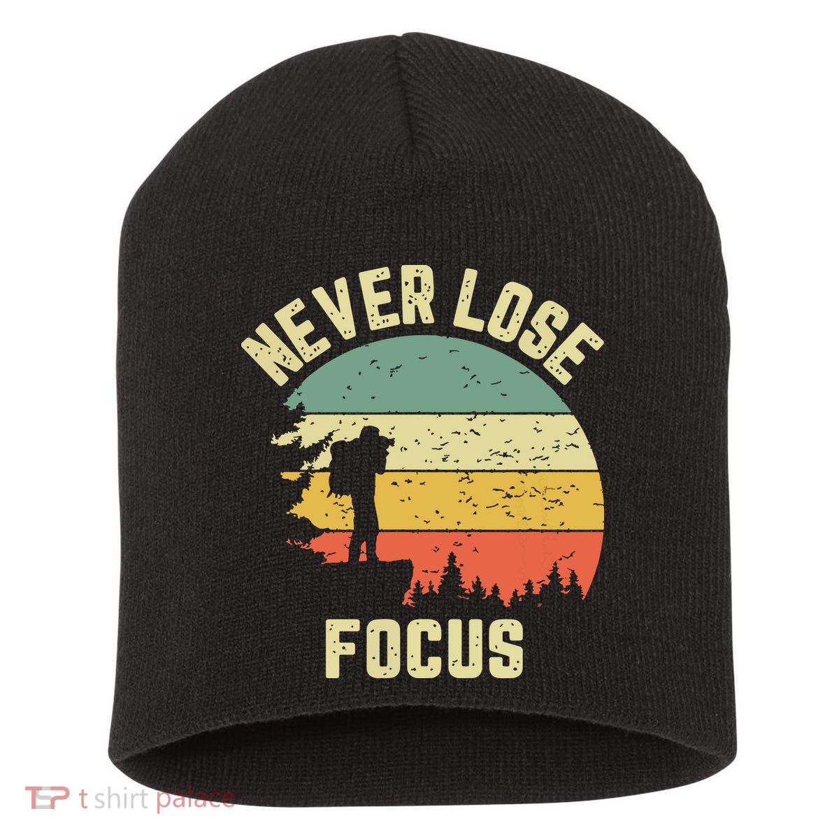 Funny Photographer Camera Never Lose Focus Photography Short Acrylic Beanie