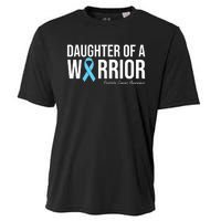 Family Prostate Cancer Awareness Light Blue Daughter Warrior Cooling Performance Crew T-Shirt