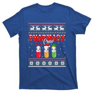 Funny Pharmacy Crew Funny Pills Merry Christmas Ugly Sweater Cute Gift T-Shirt