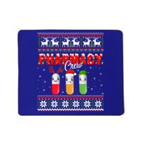 Funny Pharmacy Crew Funny Pills Merry Christmas Ugly Sweater Cute Gift Mousepad