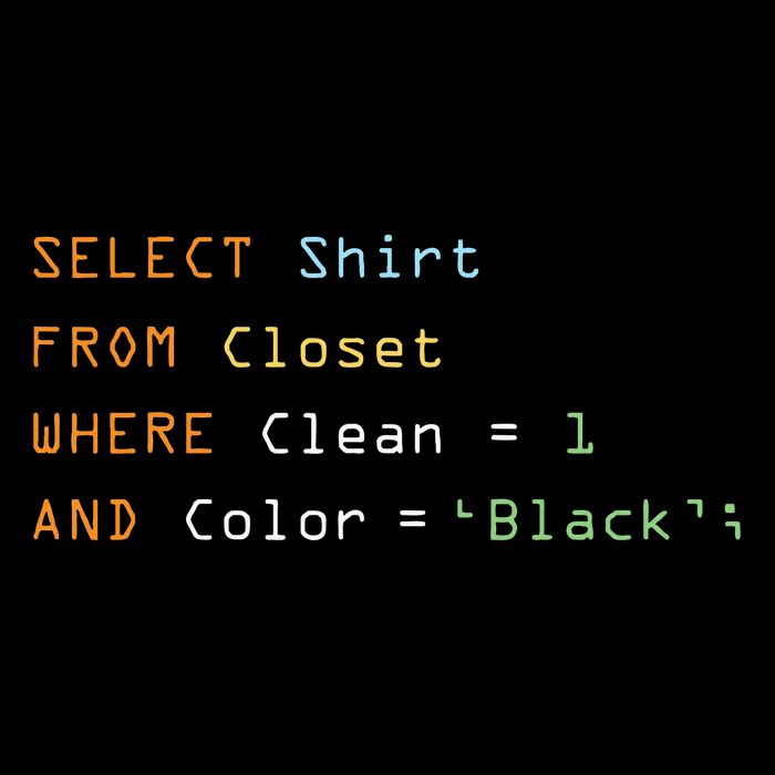 Funny Programming Code Computer Programmer Sql Database Ladies Essential Flowy Tank
