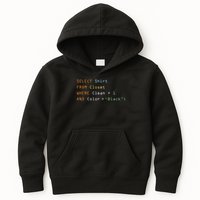 Funny Programming Code Computer Programmer Sql Database Kids Hoodie