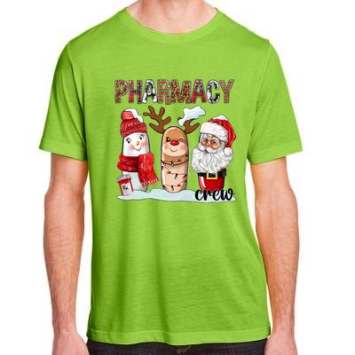 Funny Pharmacy Crew Squad Christmas Matching Holiday Pajama Funny Gift Adult ChromaSoft Performance T-Shirt