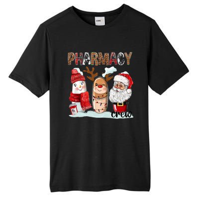 Funny Pharmacy Crew Squad Christmas Matching Holiday Pajama Funny Gift Tall Fusion ChromaSoft Performance T-Shirt