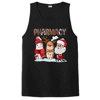 Funny Pharmacy Crew Squad Christmas Matching Holiday Pajama Funny Gift PosiCharge Competitor Tank