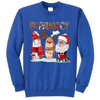 Funny Pharmacy Crew Squad Christmas Matching Holiday Pajama Funny Gift Sweatshirt