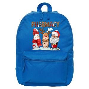 Funny Pharmacy Crew Squad Christmas Matching Holiday Pajama Funny Gift 16 in Basic Backpack