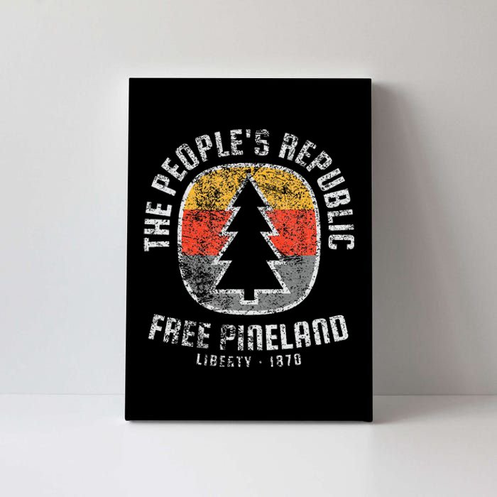 Free Pineland Camping Badge Canvas