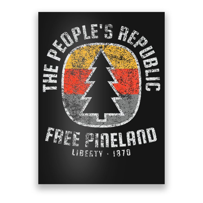 Free Pineland Camping Badge Poster