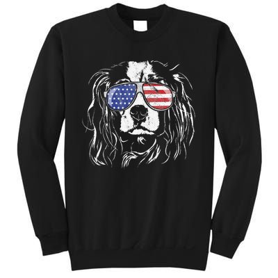 Funny Proud Cavalier King Charles Spaniel Patriotic Dog Sweatshirt