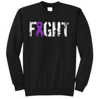 Fight Pancreatic Cancer Military Style Awareness Ribbon Sweatshirt