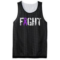 Fight Pancreatic Cancer Military Style Awareness Ribbon Mesh Reversible Basketball Jersey Tank