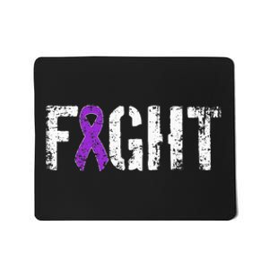 Fight Pancreatic Cancer Military Style Awareness Ribbon Mousepad