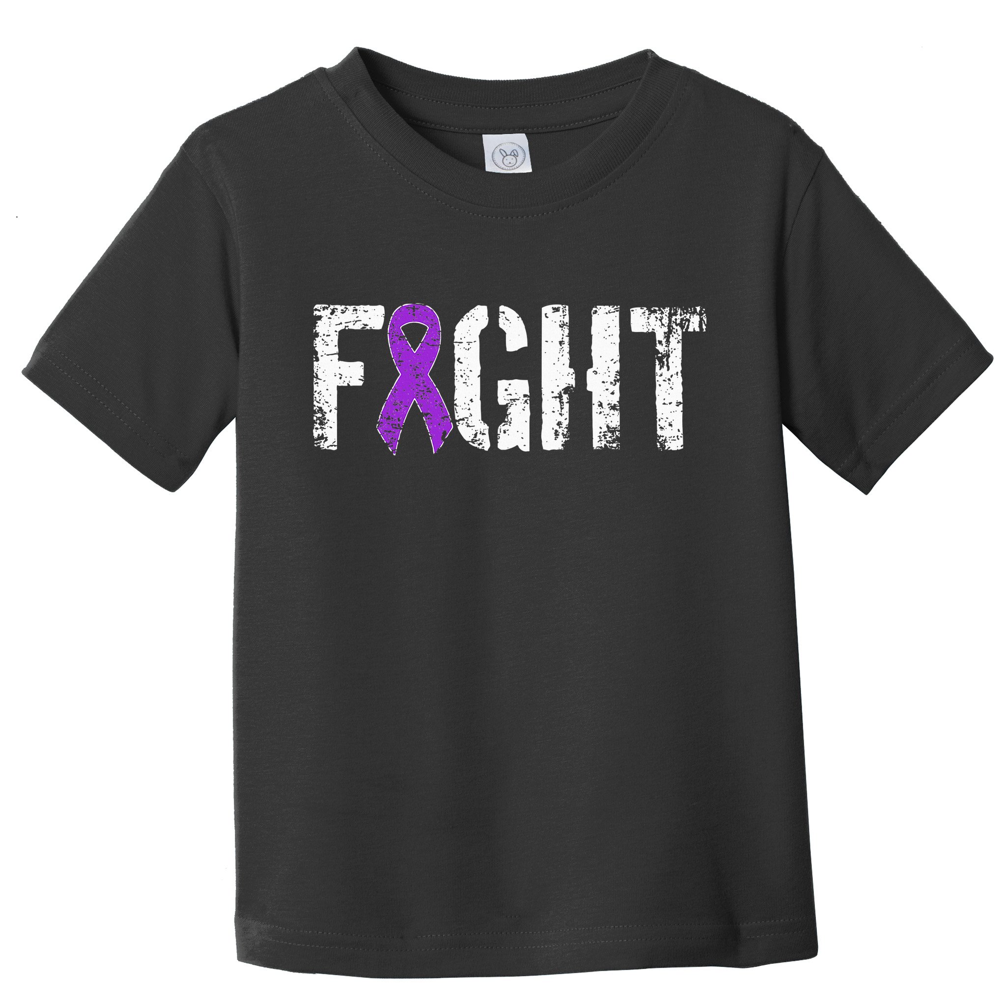 Fight Pancreatic Cancer Military Style Awareness Ribbon Toddler T-Shirt
