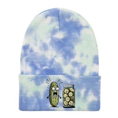 Funny Pickle C Tie Dye 12in Knit Beanie