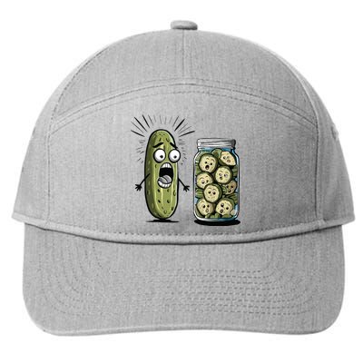 Funny Pickle C 7-Panel Snapback Hat