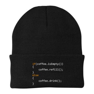 Funny Programmer Coffee Gift For Coders Gift Knit Cap Winter Beanie