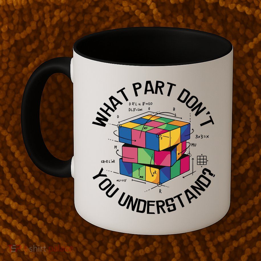 Funny Puzzle Cube Mug