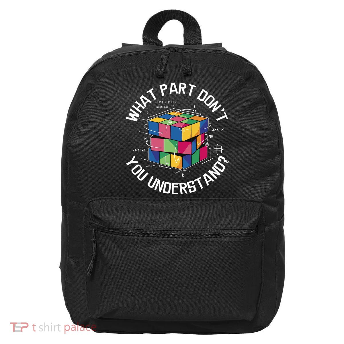 Funny Puzzle Cube 16 in Basic Backpack