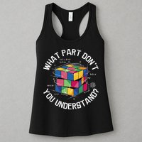 Funny Puzzle Cube Womens Tank Top